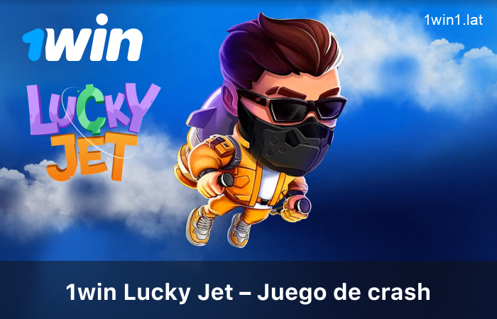 Juego crash Lucky Jet en 1win LATAM