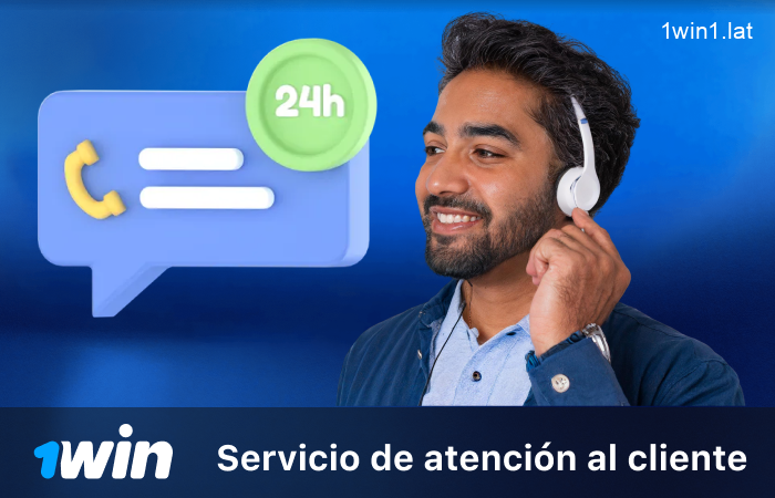 Soporte profesional para jugadores de 1win LATAM