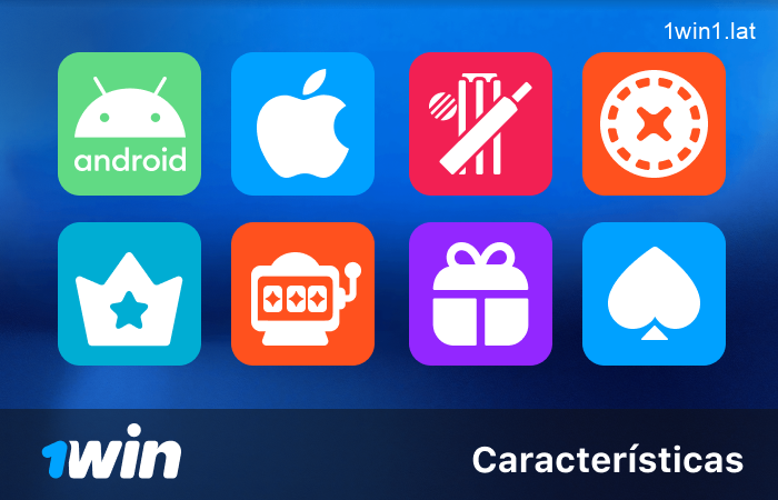 Características clave de 1win LATAM