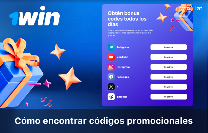 Dónde conseguir códigos válidos de 1win