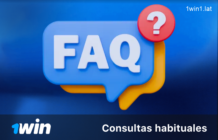 Respuestas a preguntas comunes en 1win