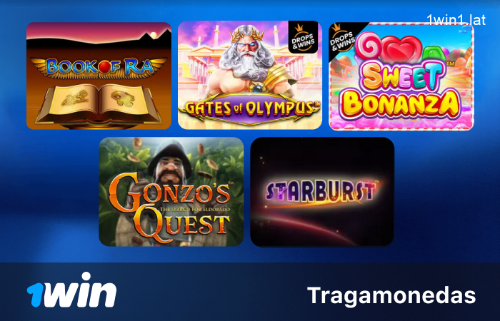 Tragamonedas populares en 1win LATAM