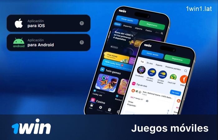 Apuestas y casino con la app 1win LATAM
