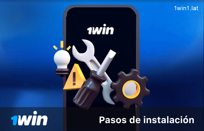 Instala la app 1win paso a paso