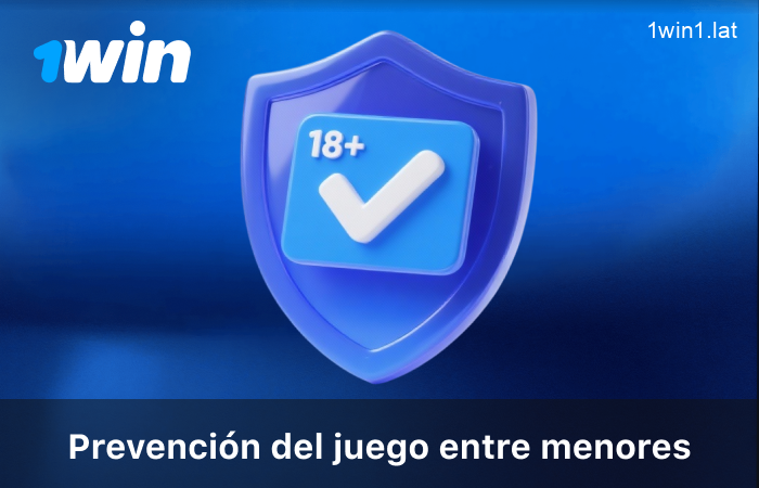 Medidas de 1win contra el juego de menores
