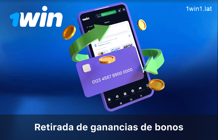 Cómo retirar premios de bonos en 1win