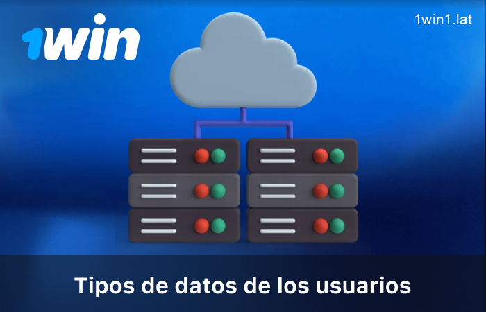 Categorías de datos personales en 1win