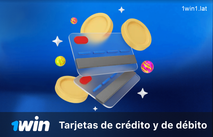 Transacciones con tarjeta bancaria en 1win