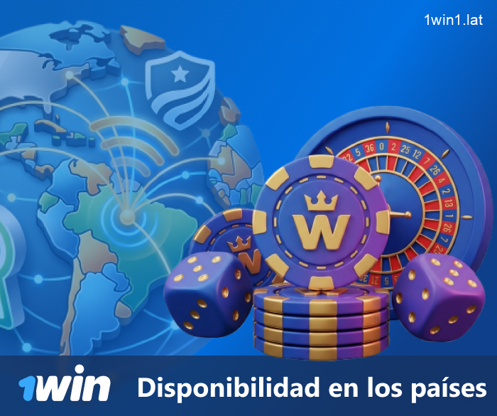 Disponibilidad de 1win en los países de América Latina